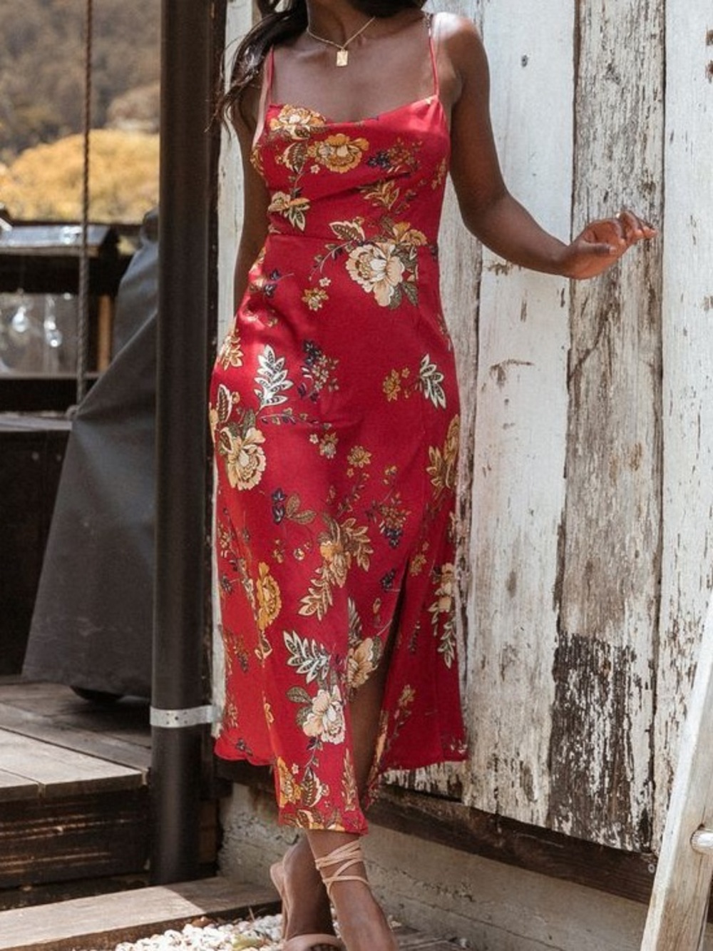 NWT - Petal and Pup Doriah Dress in Floral Wine